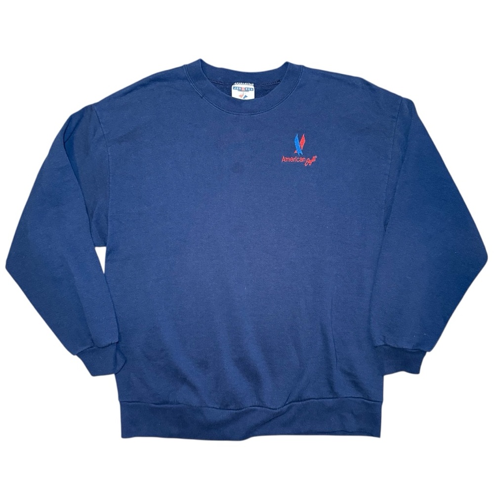 SOLD💙 Vintage American Eagle Airlines Crewneck Jerzees Sweatshirt Made in USA